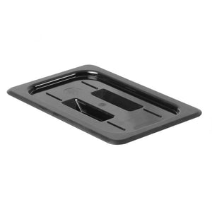 Tapa sólida para inserto cuarto de policarbonato negro