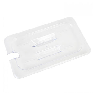 Tapa ranurada para inserto cuarto de policarbonato transparente