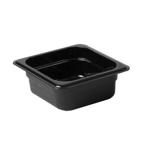 Inserto sexto negro de policarbonato 2 1/2" profundidad