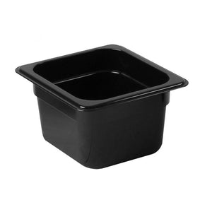 Inserto sexto negro de policarbonato 4" profundidad