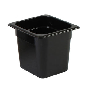 Inserto sexto negro de policarbonato 6" profundidad