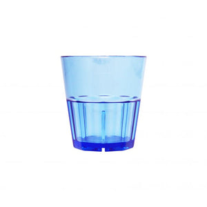 Vaso Diamond Rock de policarbonato 8 oz, azul
