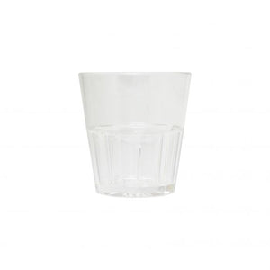 Vaso Diamond Rock de policarbonato 8 oz, transparente