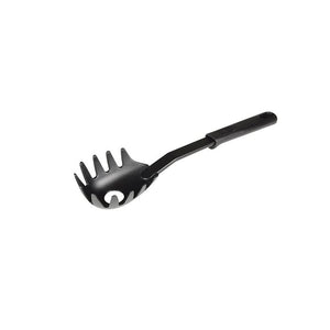 Tenedor para pasta de nylon resistente al calor 11 3/8" color negro