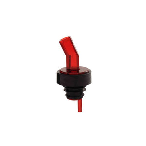 Vertedor para licor rojo con filtro paquete con 12