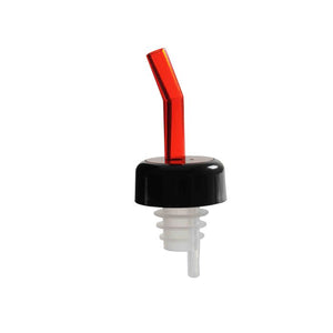 Vertedor de flujo para licor rojo con collar paquete con 12