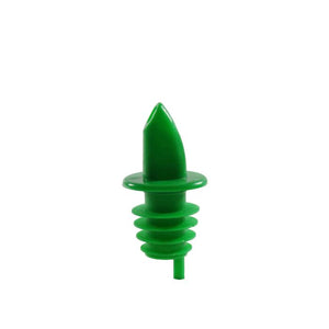 Vertedor free flow para licor verde paquete con 12
