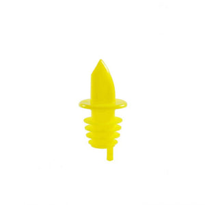 Vertedor free flow para licor amarillo paquete con 12