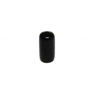 Tapa guardapolvo negra para vertedor de licor 1" paquete con 12