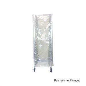 Funda transparente para rack porta charolas de 20 niveles