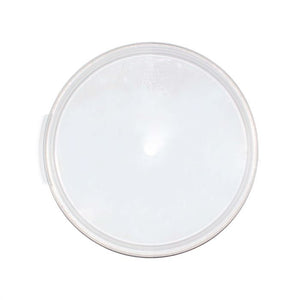 Tapa redonda de policarbonato para contenedor 6/8 qt