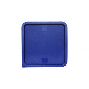 Tapa cuadrada plástica para contenedor 12/18/22 qt azul