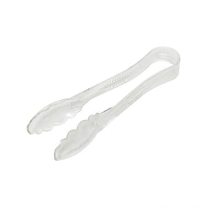 Pinza con agarre festoneado de policarbonato 9" color transparente