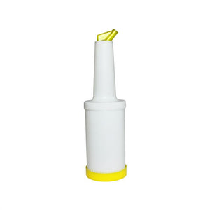 Botella contenedora y vertedora 1 qt color amarillo