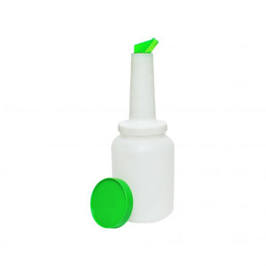 Botella contenedora y vertedora 2 qt color verde