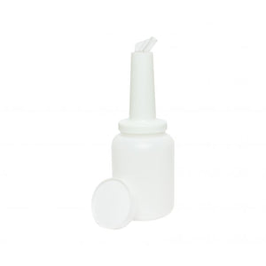 Botella contenedora y vertedora 2 qt color blanco