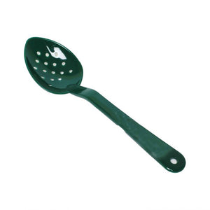 Cuchara de servicio perforada 11" color verde