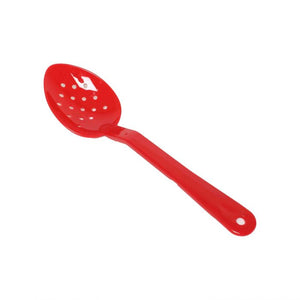 Cuchara de servicio perforada 11" color rojo