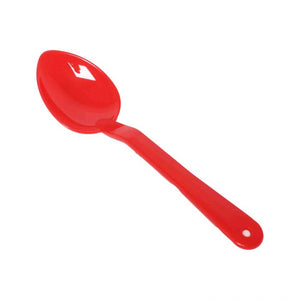 Cuchara de servicio sólida de policarbonato 13" color rojo