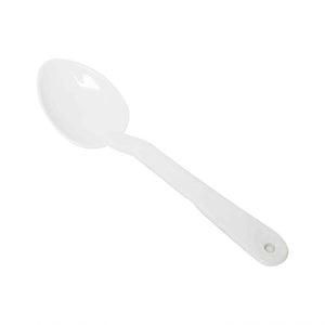 Cuchara de servicio sólida de policarbonato 13" color blanco
