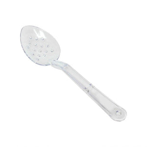 Cuchara de servicio perforada 13" color transparente