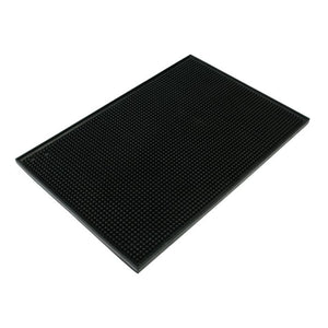 Tapete de servicio para barra 12" x 18" negro