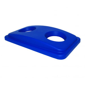 Tapa para reciclaje de botellas y latas