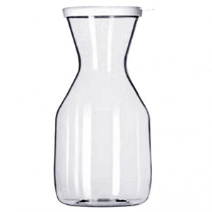 Jarra tipo carafe tradicional 34 oz de policarbonato transparente