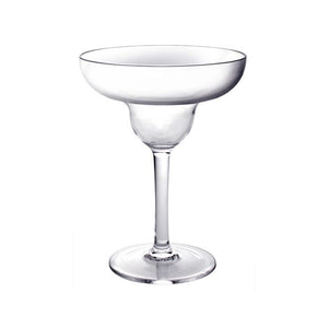 Copa margarita 9 oz de policarbonato transparente