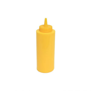 Botella exprimible color amarillo 12 OZ
