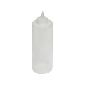 Botella exprimible color transparente 24 OZ