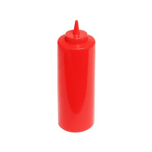 Botella exprimible color rojo 24 OZ