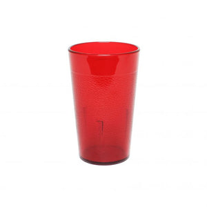 Vaso de plástico AS 5 oz, rojo