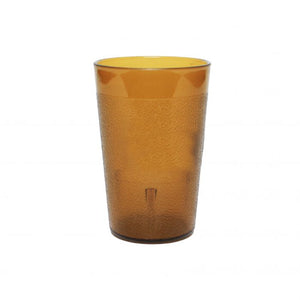 Vaso de plástico AS 9 1/2 oz, ámbar
