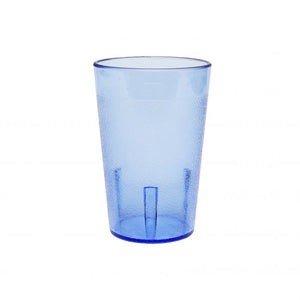 Vaso de plástico AS 9 1/2 oz, azul