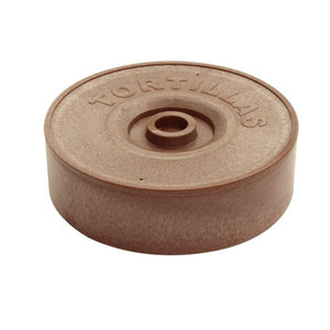 Tortillero de plástico 8 1/2", terracota