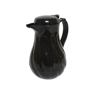 Servidor térmico Swirl de doble pared para bebidas color negro 42OZ