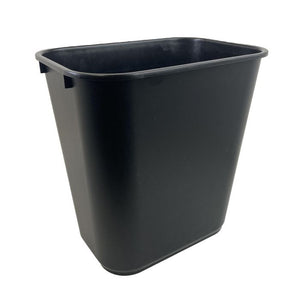 Cesto de basura plástico 28 qt / 7 galones negro