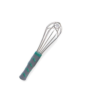 10" acero inoxidable French whip con mango de nylon