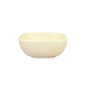 Tazón cuadrado redondeado Passion Pearl de melamina 5 oz 3 1/2" x 3 1/2" x 1 1/2" profundidad