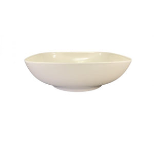 Tazón cuadrado redondeado Passion Pearl de melamina 128 oz 11" x 11" x 3 1/2" profundidad