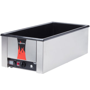 4-tercio 120 V Cayenne® modelo T 43 R Heat 'N Serve sobre mostrador retermalizador - 13.75 x 28.75 x 9.75"
