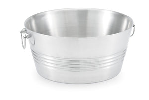 Contenedor cónico para bebidas de acero inoxidable de doble pared 5 gal