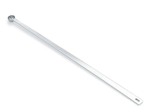 Cuchara medidora 1/4-teaspoon redondo acero inoxidable con long mango