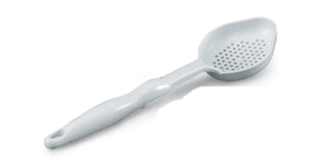 Porcionador Spoodle® 4 oz ovalado perforado nylon en blanco
