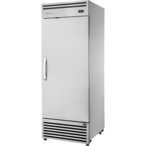 Congelador vertical de 28-3/4", 1 puerta, puerta sólida, batientes, 3 repisas
