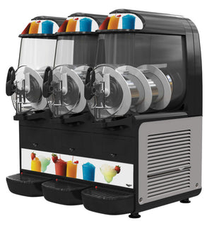 Máquina para bebidas congeladas 7.8 gal triple-bowl