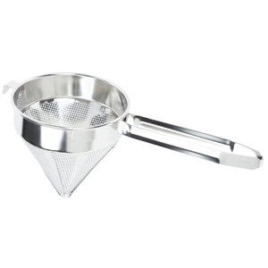 8" china tapa coarse-mesh strainer