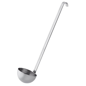 Cucharón 5 oz acero inoxidable Con 12 1/2" mango