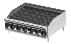 36" pesado servicio gas radiant charbroiler